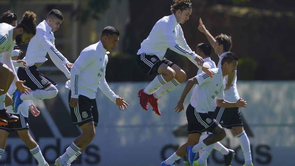Entrenamiento de México en el CAR