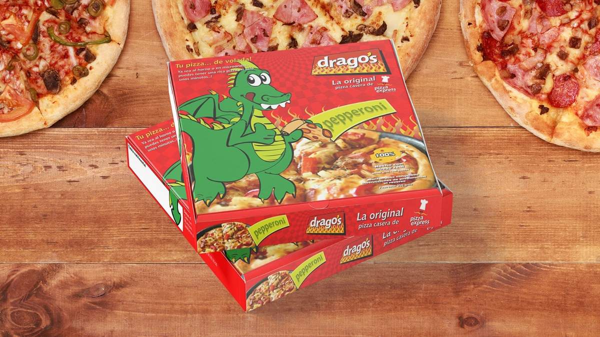 Cajas de pizza. Fuente: (Instagram)