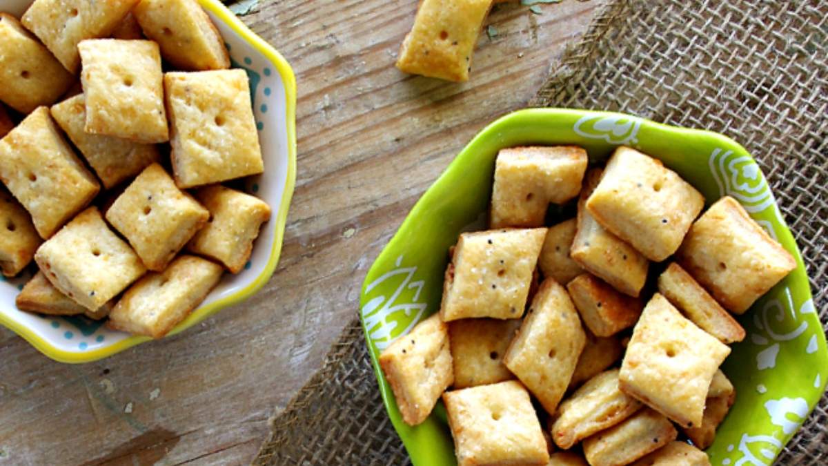 Galletitas de pizza. Fuente: (Instagram).