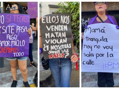 "Así como proteges monumentos, protege a tus mujeres": Miles protestan en la marcha #8M en Jalisco