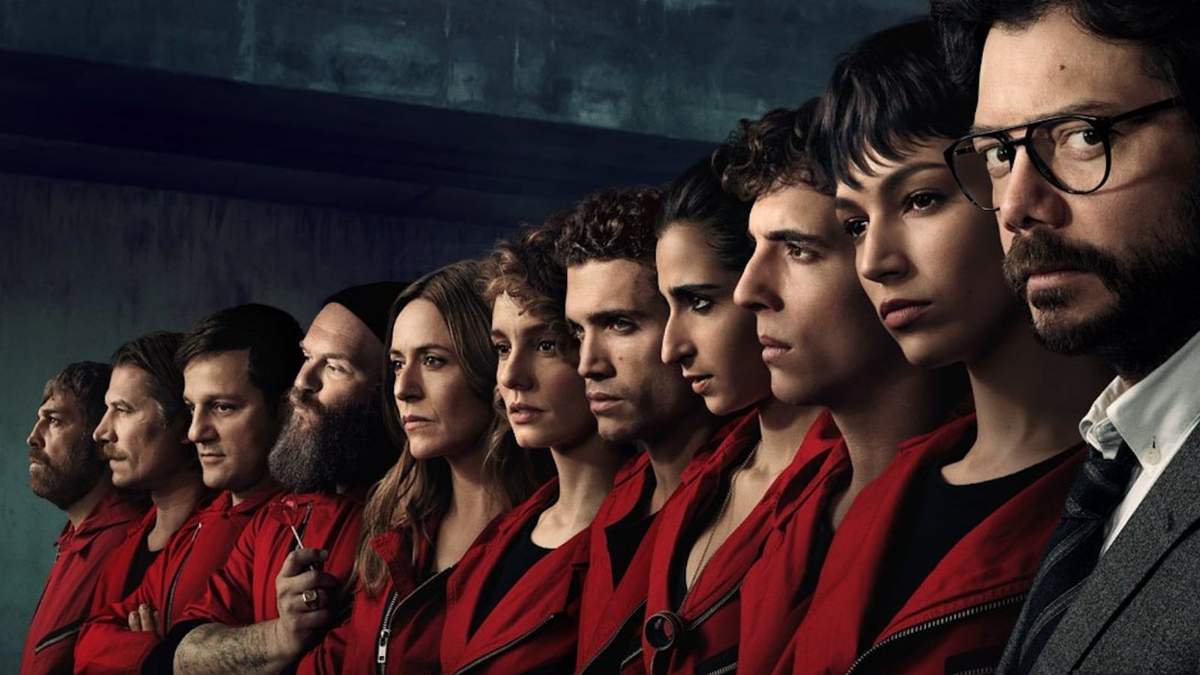 La casa de papel. Fuente: (Instagram)