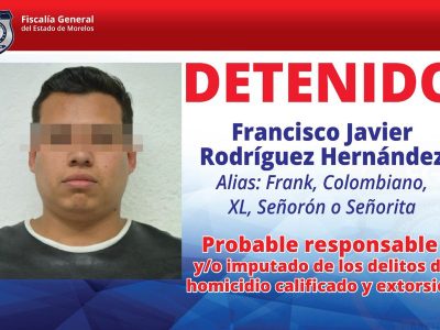 "El Señorón", líder del CJNG en Morelos, fue detenido en Mazatlán, Sinaloa