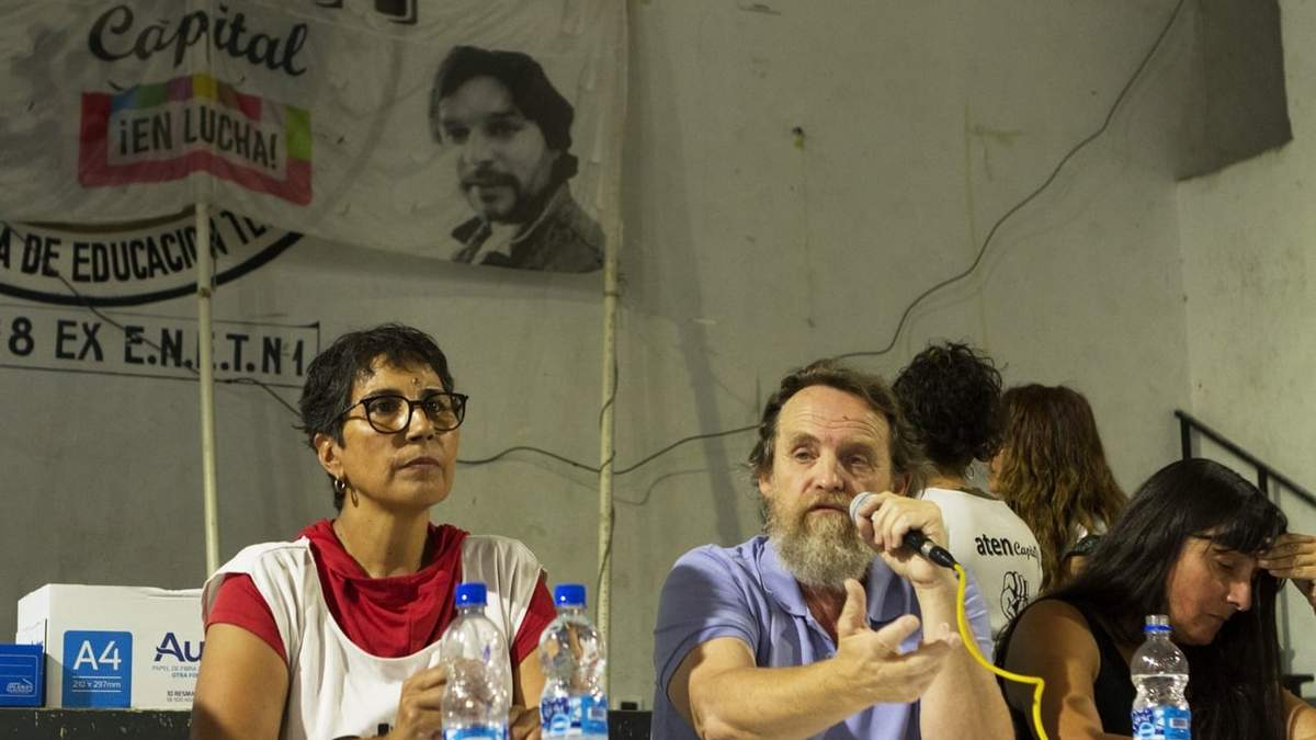 Angélica Lagunas y Marcelo Guagliardo de Aten. Fuente: (Emiliano Ortiz)