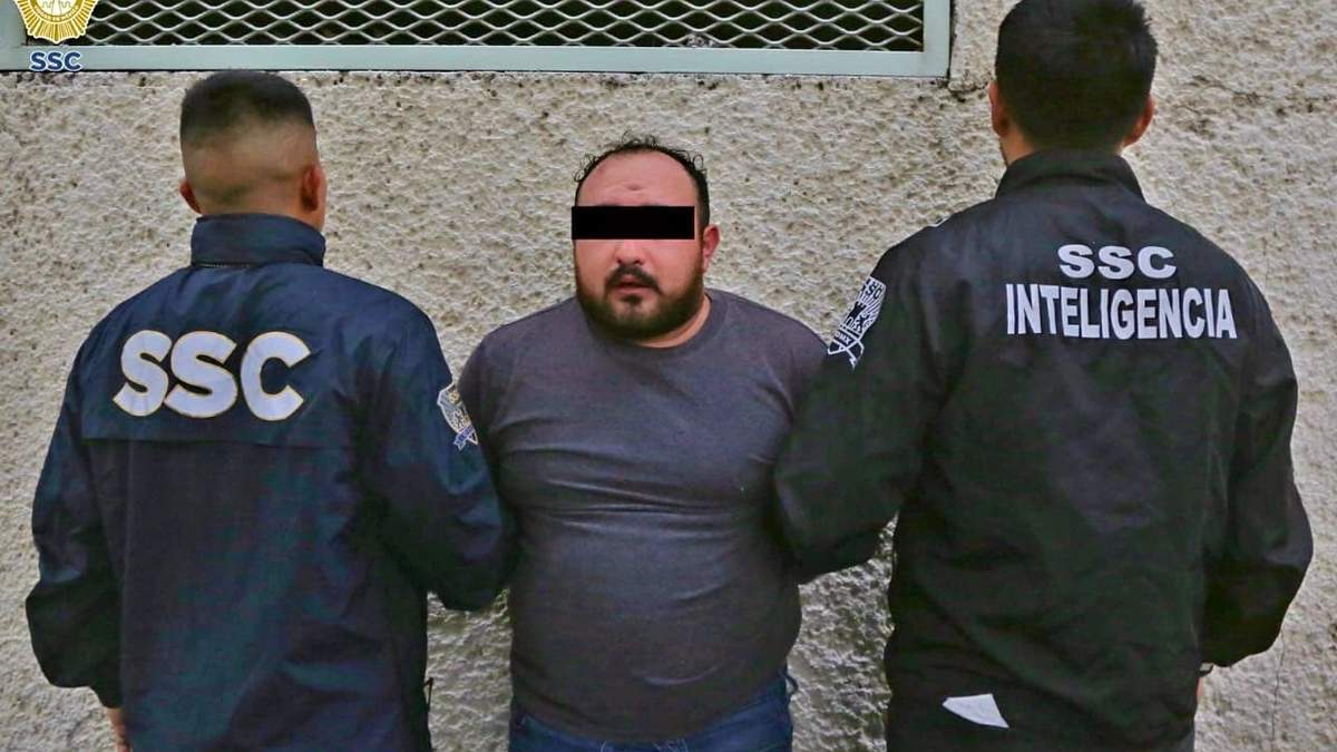 El sujeto detenido