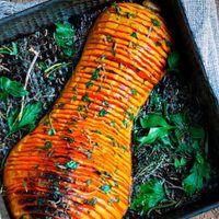 Si no sabés qué cocinar, prepará esta receta de calabaza acordeón en pocos minutos y salvá el almuerzo