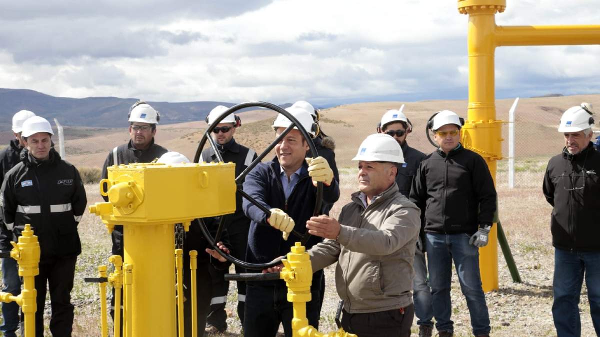 Exportaciones de gas de Neuquén (Fuente: Twitter)