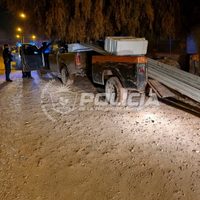 Centenario: detuvieron a cuatro personas por robar materiales de construcción