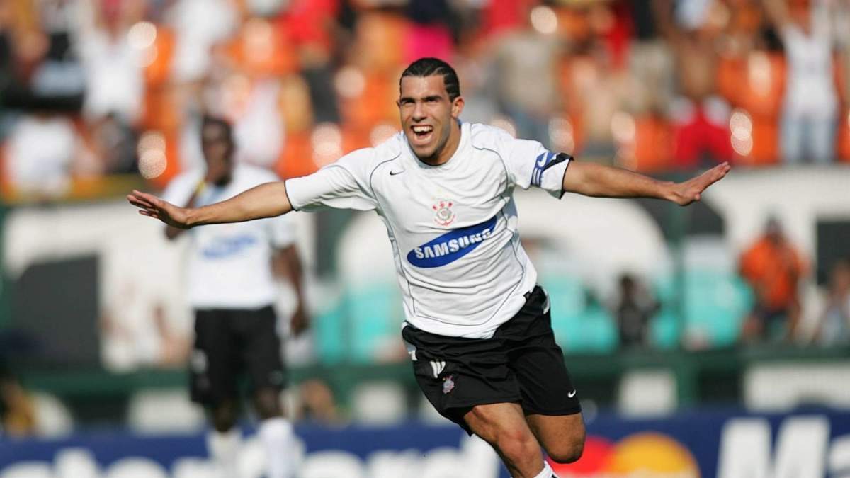 Carlos Tevez, en Corinthians. Fuente: (Instagram)
