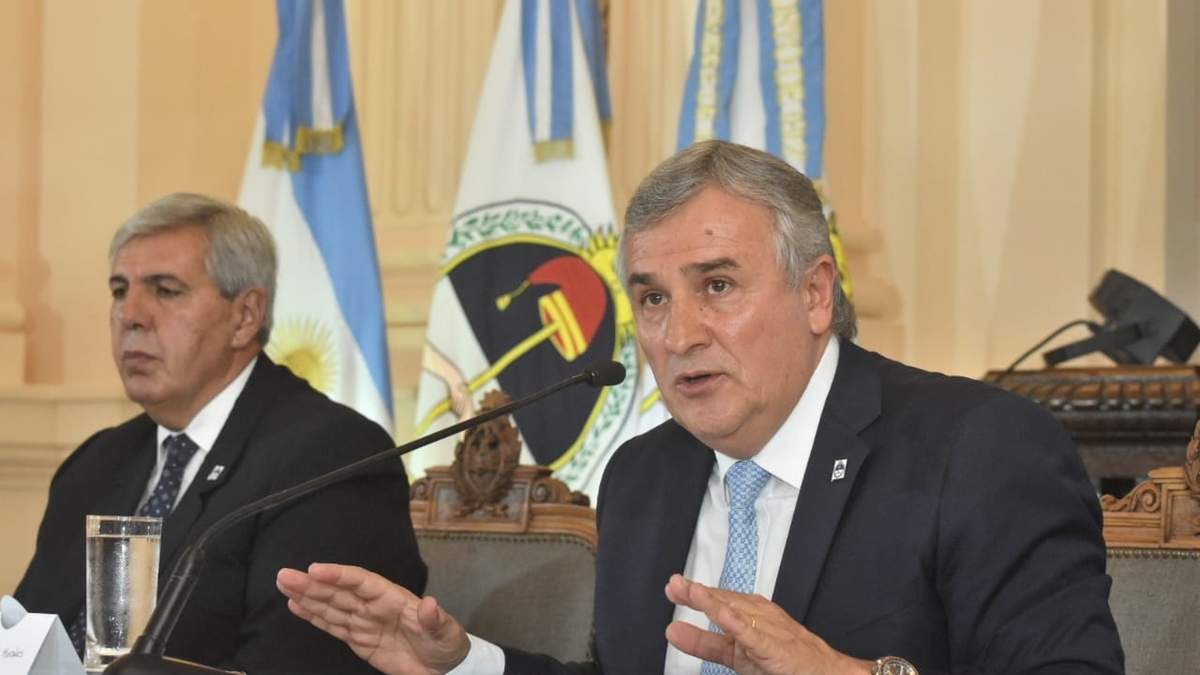 Gerardo Morales, gobernador jujeño. Foto: (Gobernación)