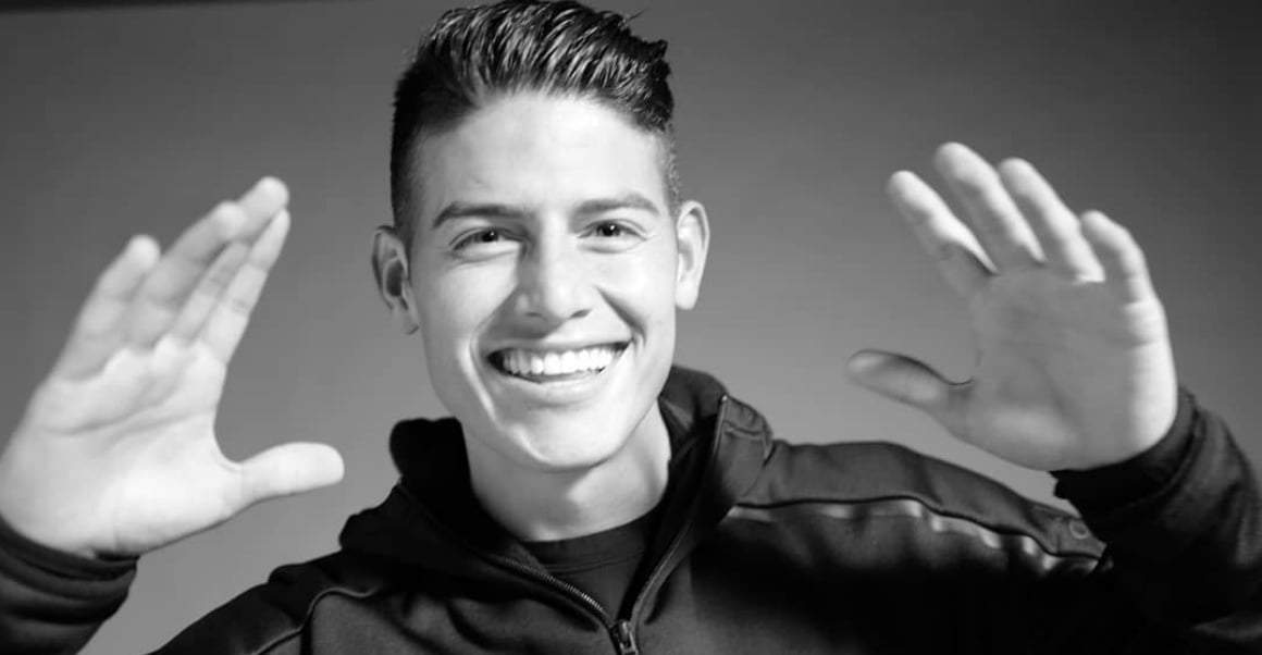 James Rodríguez. Fuente: (Instagram)