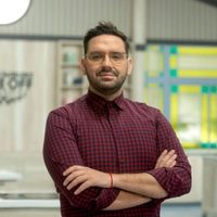 Con mucha personalidad: Damián Betular fue fuertemente criticado por su look