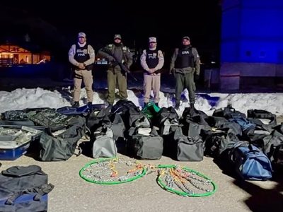 Fueron 783 kilos de cocaína secuestrados en Caviahue y hay 8 detenidos