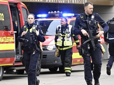 Ataque con cuchillo deja 4 heridos en escuela en Alemania; arrestan a presunto agresor