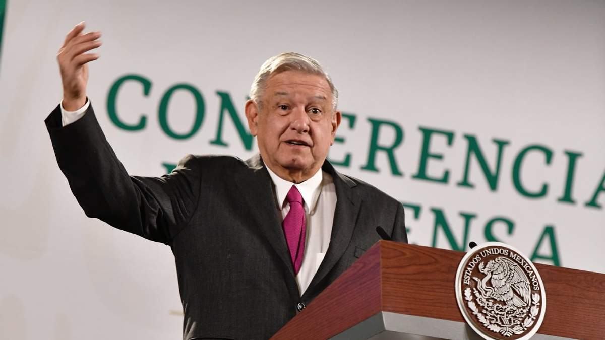 El presidente López Obrador