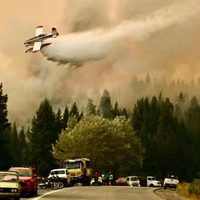 El fuego en Chubut no cesa y piden “extrema precaución” para circular por Ruta 40