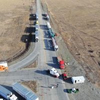 Tierra del Fuego está aislada: los camioneros chilenos sostienen el piquete