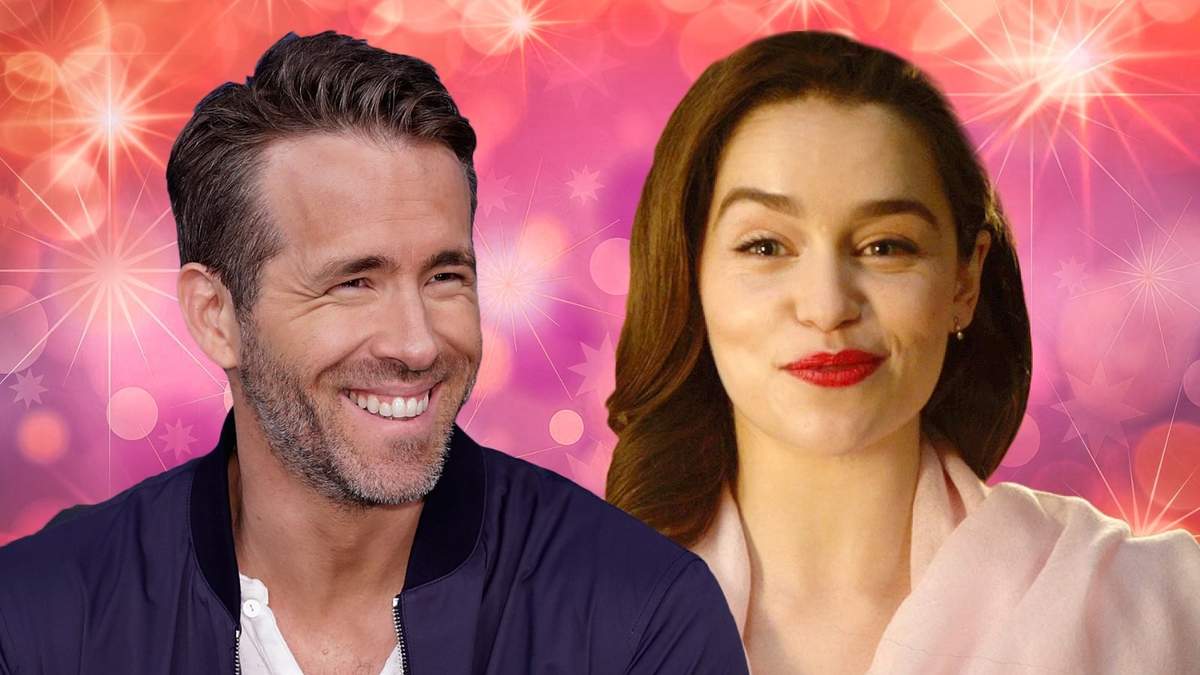 Ryan Reynolds y Emilia Clarke. Fuente: (Minuto Neuquén)