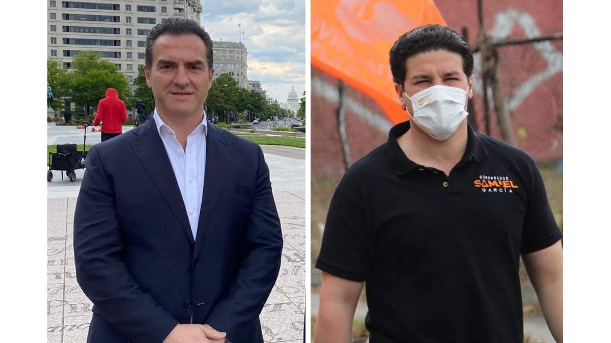 Adrián de la Garza y Samuel García.