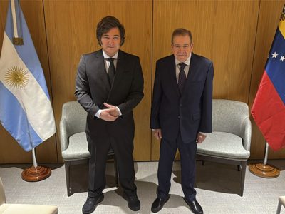 Milei se reunió con Urrutia, el líder opositor de Venezuela