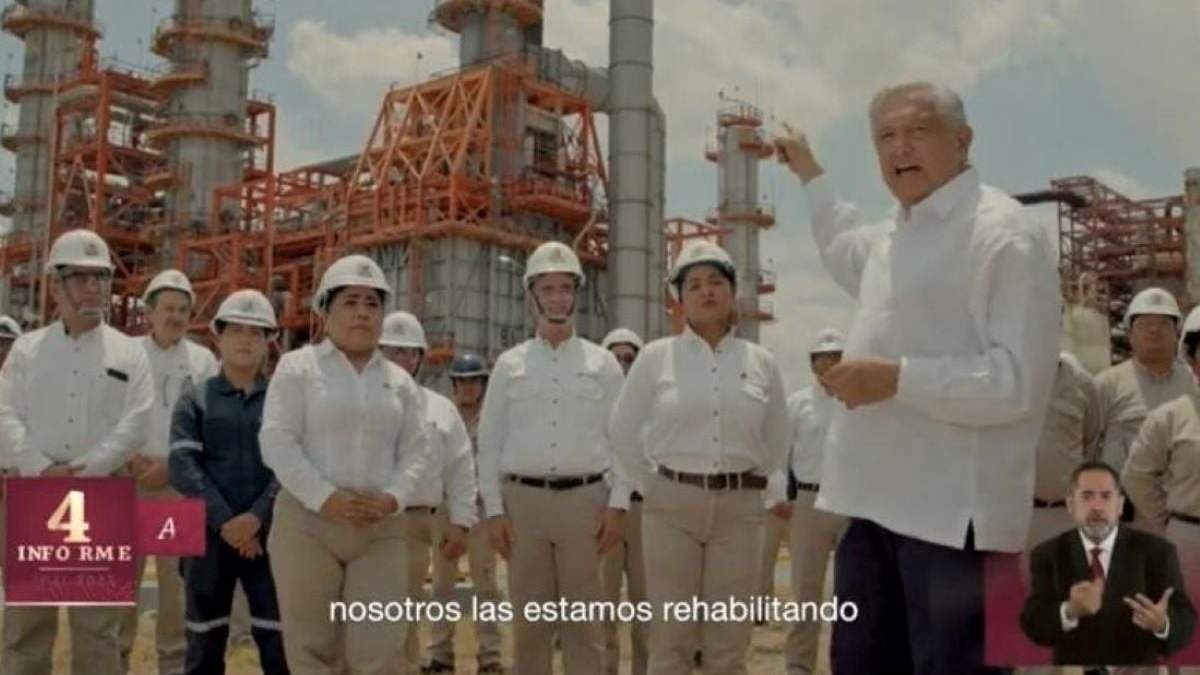 Spot 4 Informe de Gobierno sobre refinerías y el precio de las gasolinas