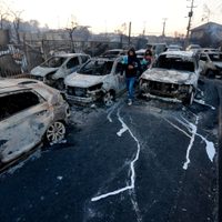 Confirman 46 muertos por los incendios en Chile; imponen toque de queda