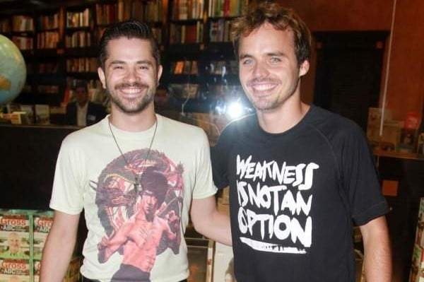 Felipe Colombo y Benjamín Rojas. Fuente: (Instagram)