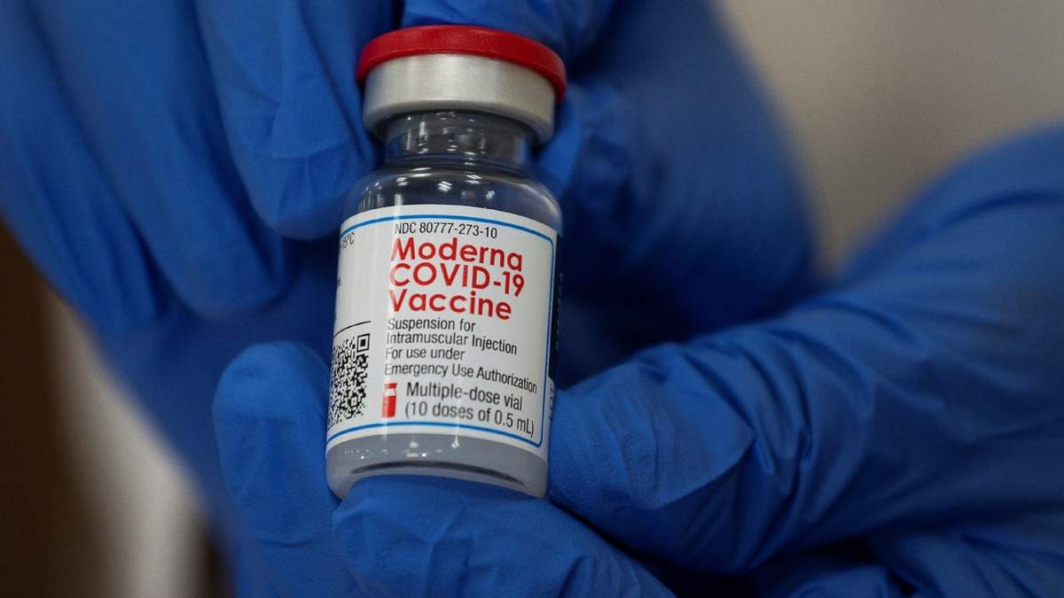 La vacuna contra el coronavirus de Moderna. Fuente: (Twitter)