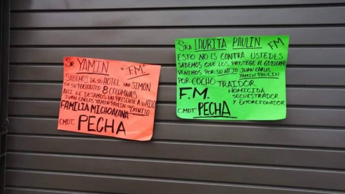 Uno de los mensajes