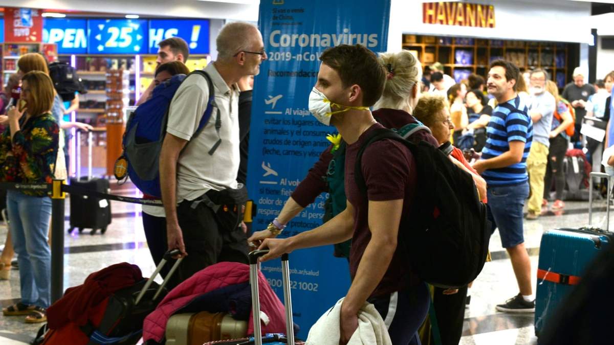 Aeropuerto de Ezeiza. Foto: (Twitter)
