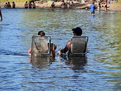 Más de 75 mil personas colmaron los balnearios de la capital durante el fin de semana