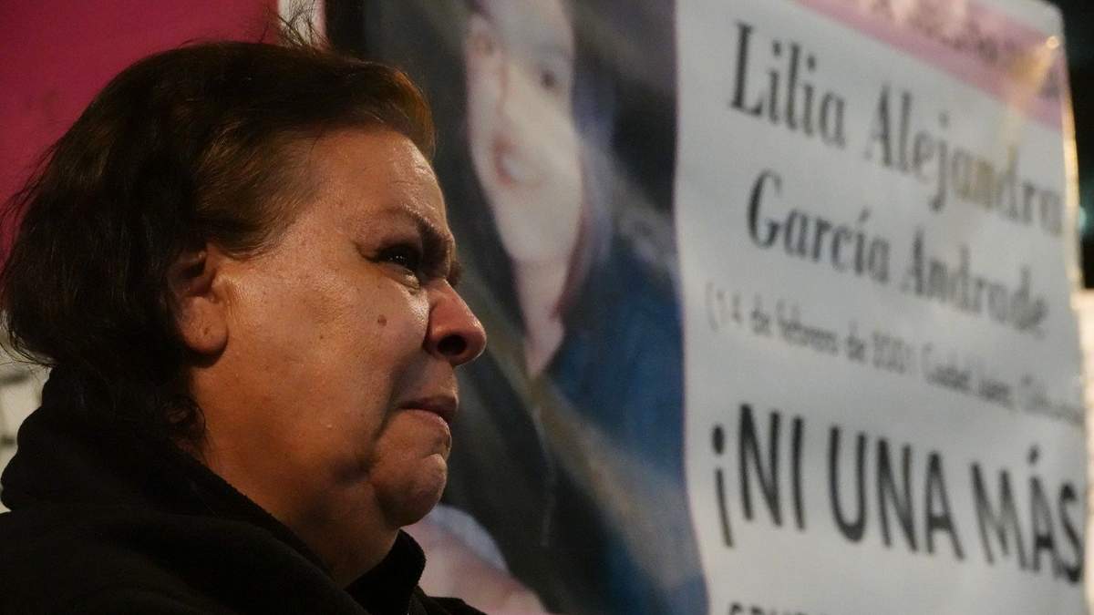 Norma Alejandra, madre de Lilia Alejandra García Andrade