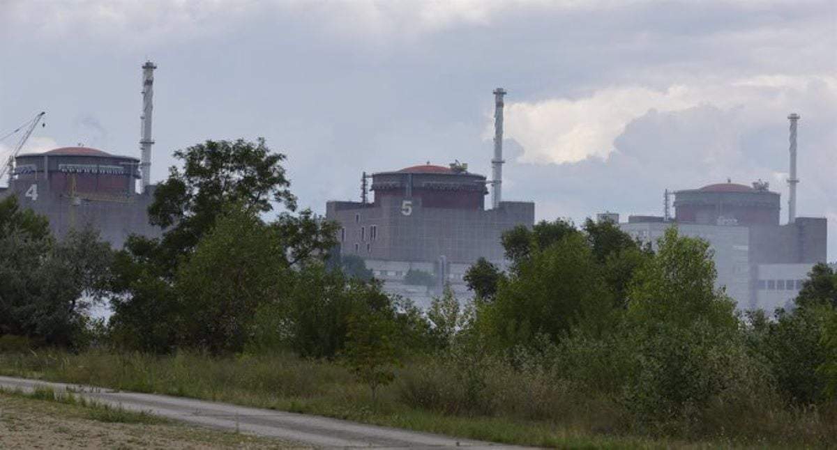 Central nuclear de Zaporiyia, en Ucrania