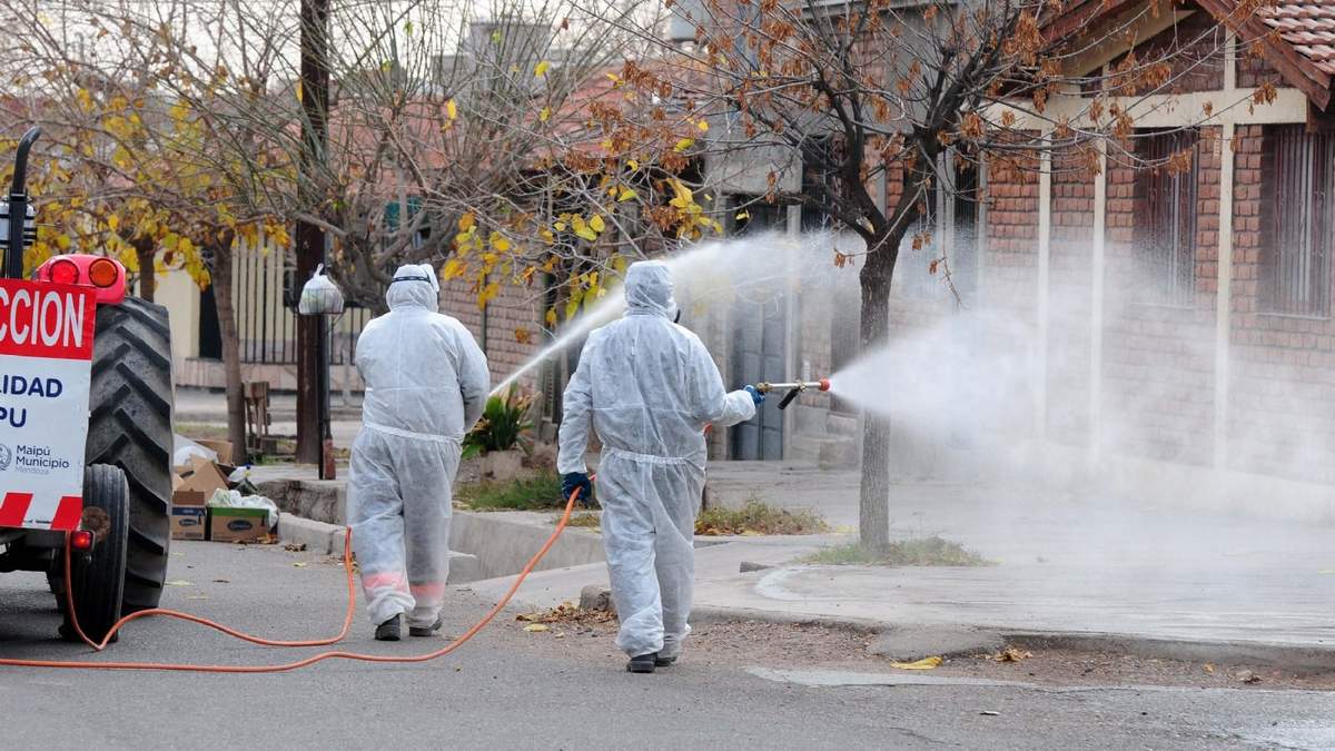 Coronavirus en Mendoza. Fuente: (Twitter)