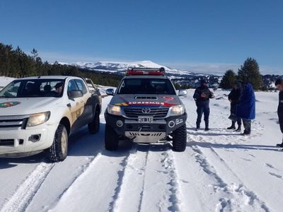 Nuevo rescate en la Ruta N°13: una conductora caminó varios kilómetros tras quedarse varada