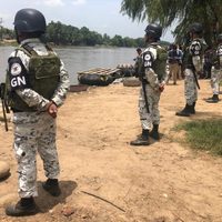 Y la Guardia Nacional se estrenó con los más débiles