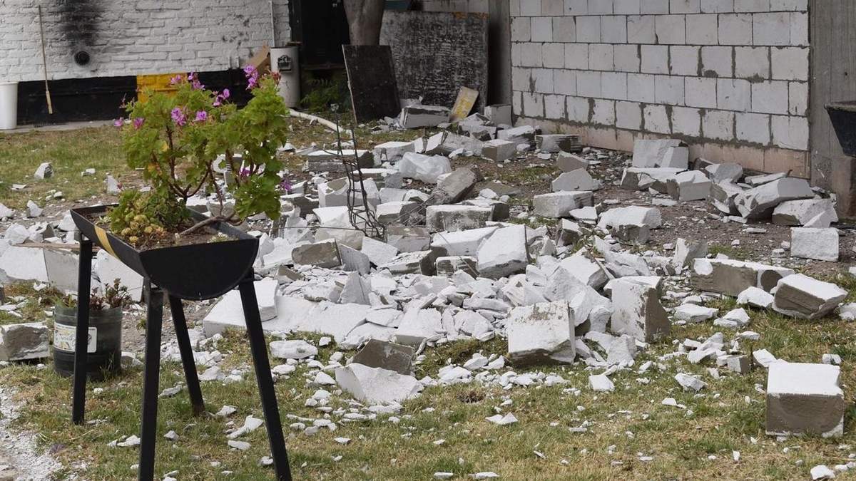 Derrumbe de un edificio. Fuente: (Twitter)