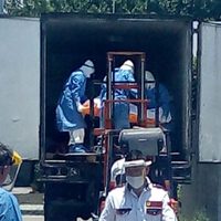 Hospital del ISSSTE rentó camión refrigerado para muertos por covid-19