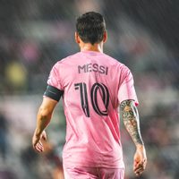 Messi se anotó con dos, uno un golazo, y es el máximo goleador de la MLS