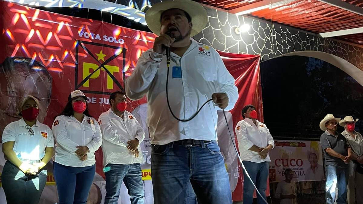Hugo Bobadilla, candidato a diputado local por el PT