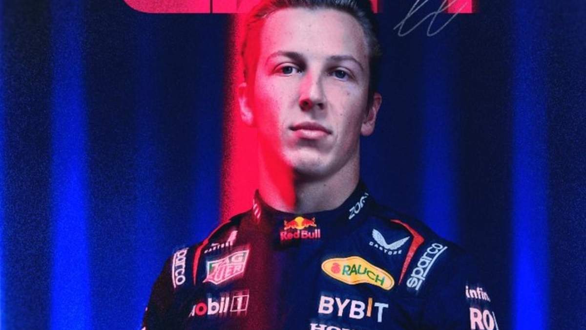 Liam Lawson, nuevo piloto de Red Bull