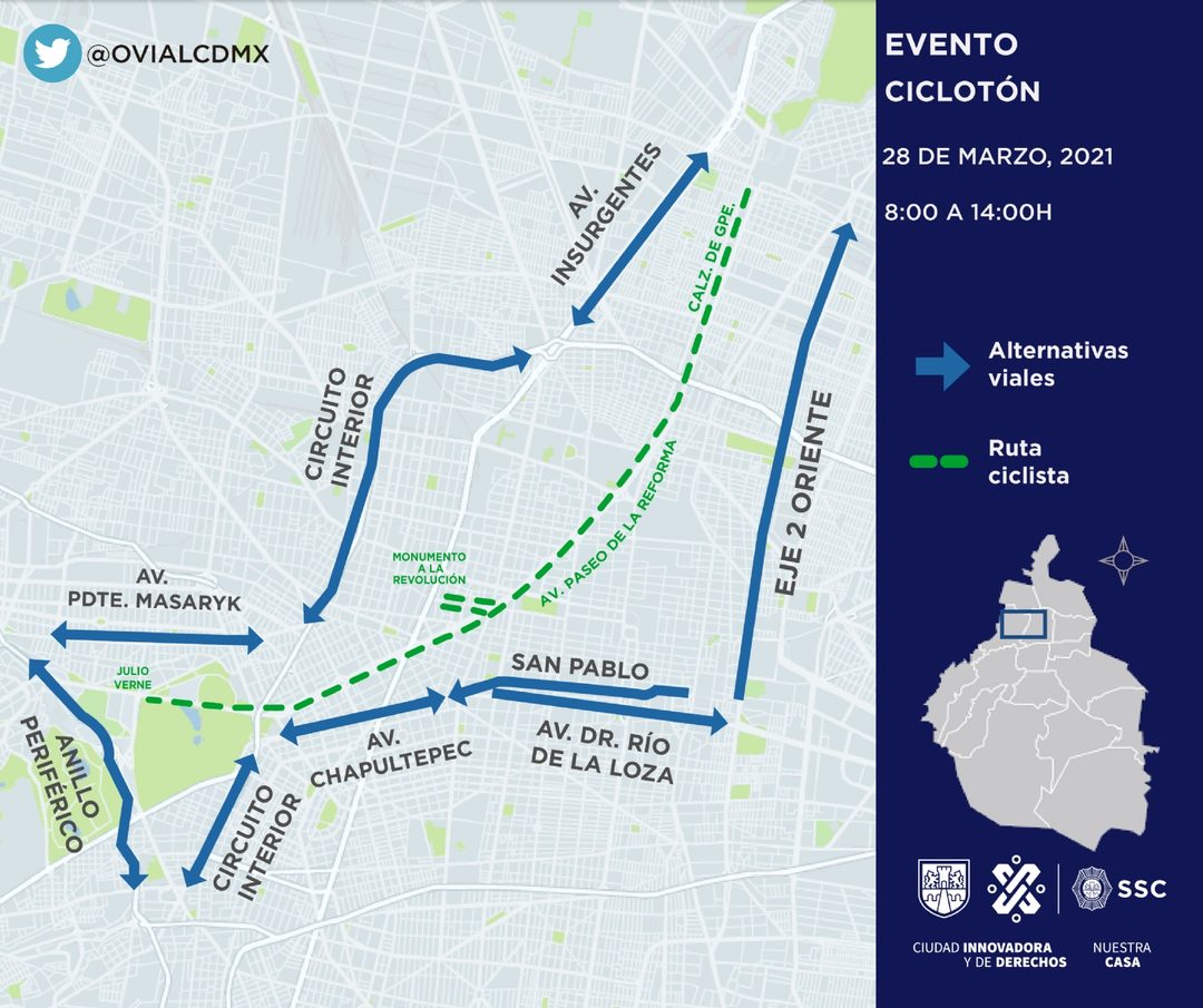 alternativas viales