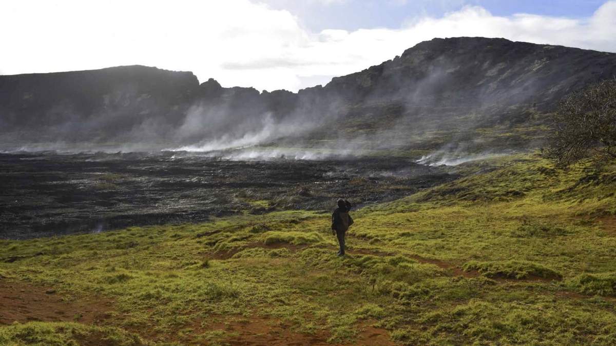 Isla de Pascua. Fuente: (Twitter)