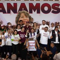 Delfina Gómez se declara gobernadora en el Edomex; presumen ventaja en encuestas (Video)