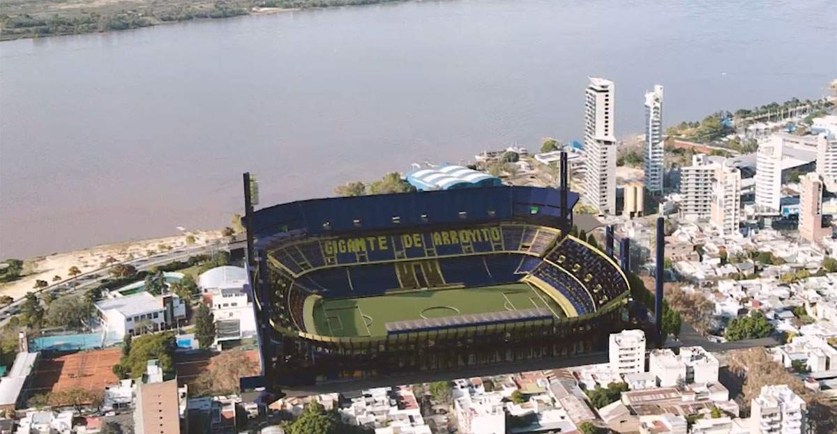 Se viene la tercera bandera en el estadio de Rosario Central