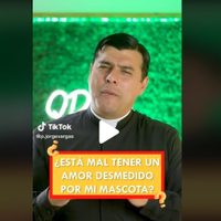 “Un animal no vale más que un humano”: sacerdote sobre amor a las mascotas (Video)