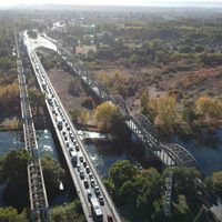 Así seguirá la circulación en los puentes carreteros que unen Neuquén con Río Negro