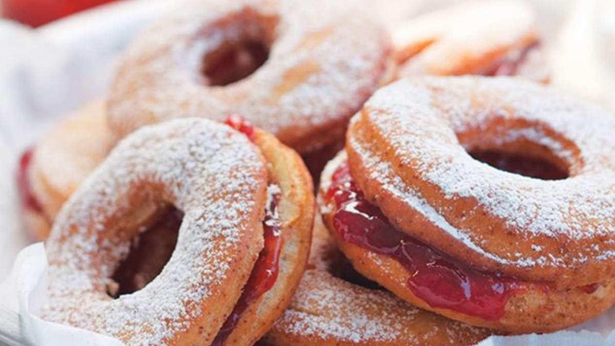 Donas rellenas. Fuente: (X)