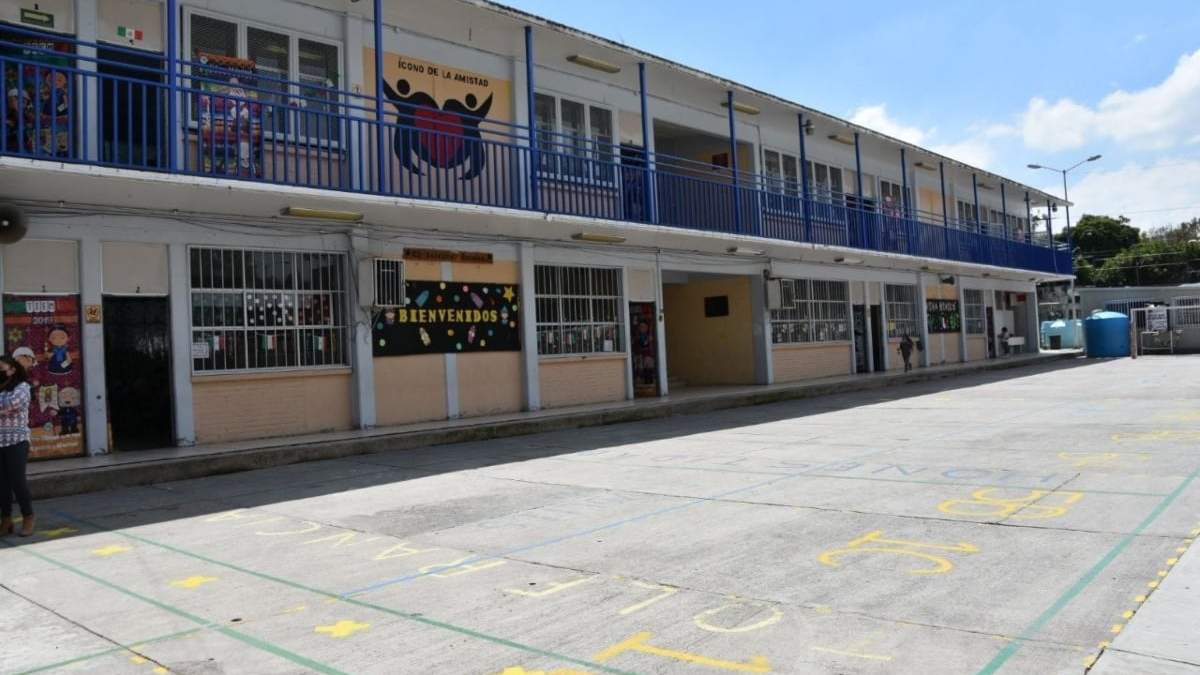 La escuela primaria Albino García, en Iztapalapa