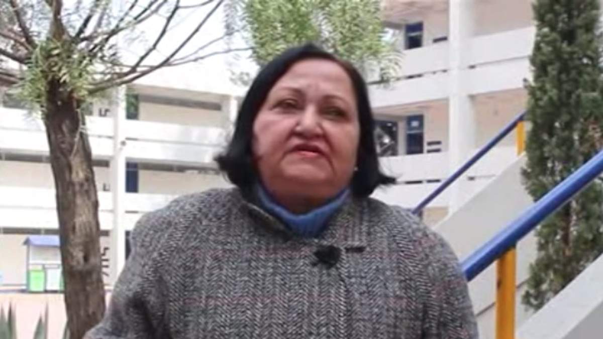 La profesora Martha Rodríguez Ortiz