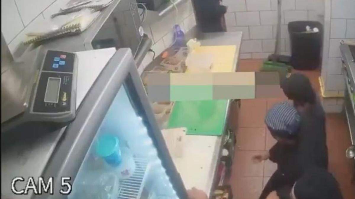 El asalto a un restaurante de sushi en la alcaldía Álvaro Obregón